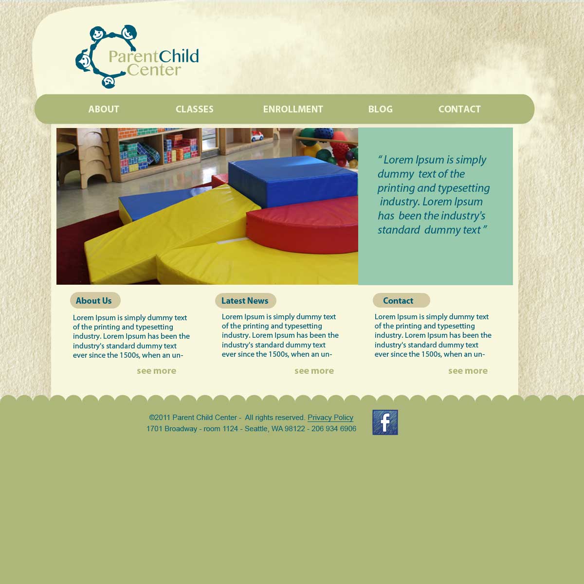 visual design home page 2